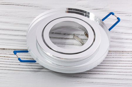 Oprawa Halogenowa Podtynkowa Lampa Sufitowa Szklana Okrągła Ruchoma GU10 ARIAN LUMILED