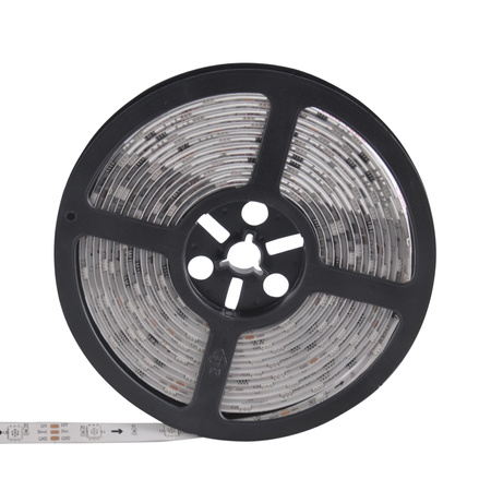 Taśma Pasek LED RGB 24W 380lm 120° Biała IP65 Ściemnialna Sanico Goldlux