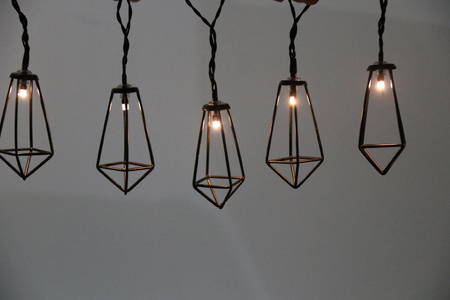 Girlanda Ogrodowa LED Bateryjna 2,1m 2xAA ALBORG Czarna GOLDLUX (Polux)