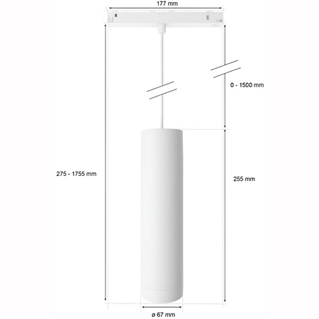 Lampa Sufitowa Oprawa Wisząca LED Perifo Biała 5,2W CCT RGB Philips HUE Bluetooth