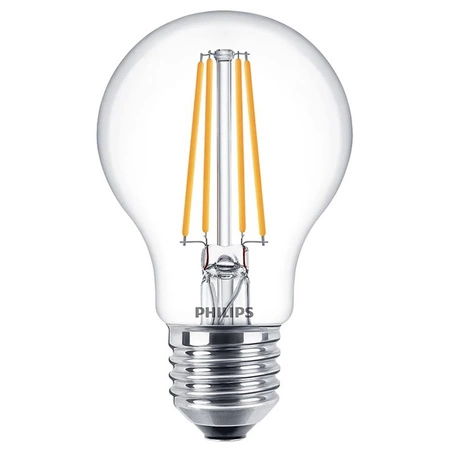 Żarówka LED E27 A60 7W = 60W 850lm 4000K Neutralna Filament PHILIPS