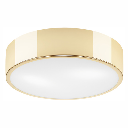 Plafon LED Lampa Sufitowa DANTE 2xE27 Biała Złota Metalowa LD.PD-6.15 Lamkur