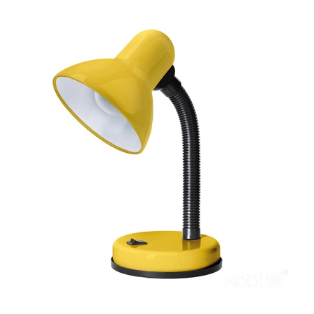 Lampka Biurkowa Oprawa Stołowa Regulowana E27 Żółty Śmieszek Kobi