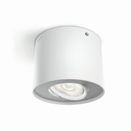 Oprawa Natynkowa Lampa TUBA LED 4.5W 500lm 2700K Biała Phase Philips