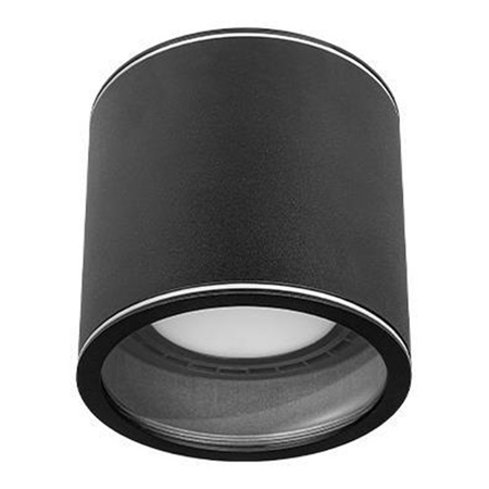 Oprawa Natynkowa Halogenowa Tuba Reflektor Spot GU10 Okrągła Czarna Masterled