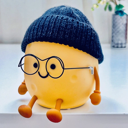 Lampka Dekoracyjna LED Ziemniak 2W 3000K RGBW Żółta Ściemnialna Potato Sanico Goldlux