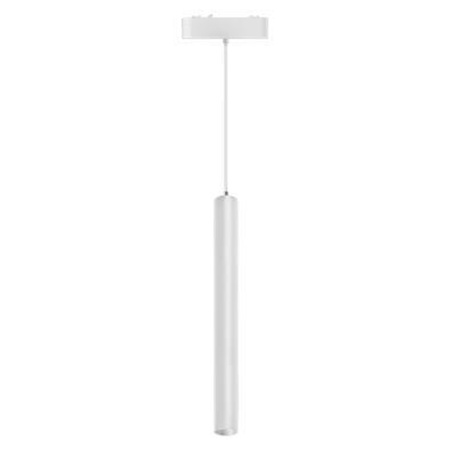 Lampa LED Wisząca do Szynoprzewodu Magnetycznego 7W 700lm 4000K Neutralna CRI90 36° 48V Biały Luxo Masterled