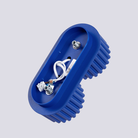 Oprawa Natynkowa 2x GX53 Aluminiowa Niebieska Ultramaryna Aura Deep Space SL.1813 Sollux