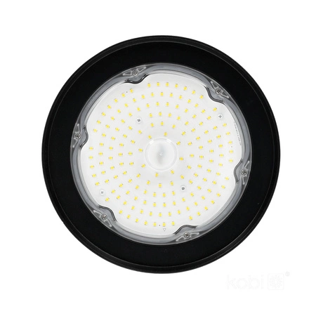 Oprawa Przemysłowa Lampa LED High Bay 100W 14000lm 4000K Neutralna Czarna IP66 IK10 Rio Pro Kobi