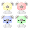 Lampka Dekoracyjna LED 2.5W 110lm 4000K Neutralna RGB Biała Ściemnialna Koala Sanico Goldlux
