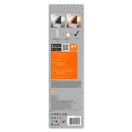 Lampa nad lustro LED łazienkowa ORBIS Bath 13W 1200lm ciepła-zimna 30cm SMART+ WiFi LEDVANCE