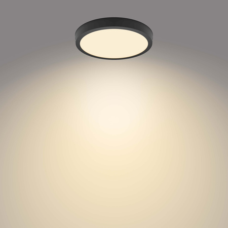 Lampa Sufitowa Plafon LED 20W 1900lm 2700K Czarna Magneos Philips