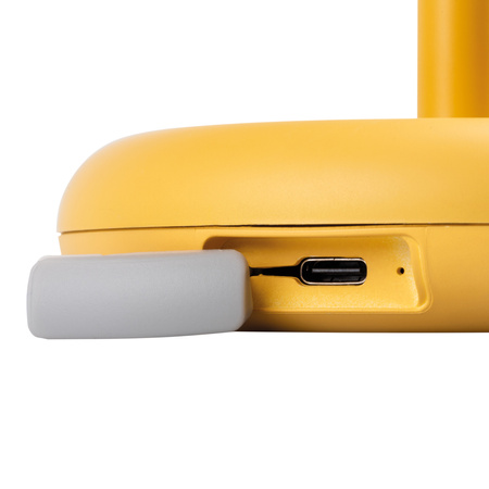 Lampa Stołowa Biurkowa LED FLUXY IP44 Żółta KANLUX