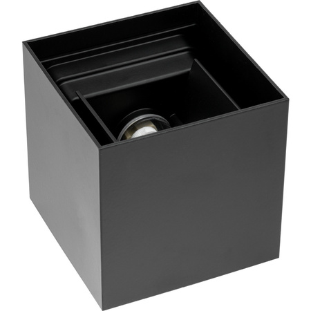 Lampa Ogrodowa LED Kinkiet Elewacyjny G9 Oprawa Zewnętrzna Czarna Góra/Dół z Regulowanym Kątem Świecenia Kira