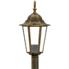 Lampa Ogrodowa Stojąca LIGURIA-LT 1xE27 Wysoka Słupek 96cm Patyna - GOLDLUX (Polux)