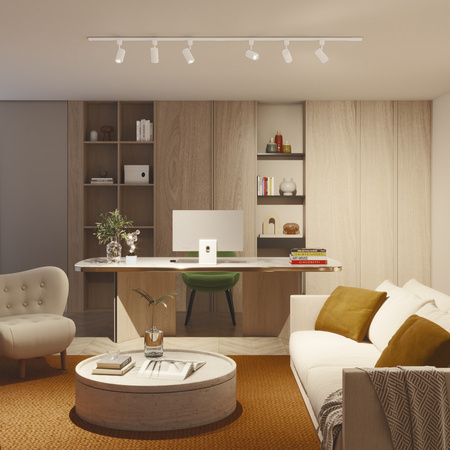 Reflektor Szynowy Lampa na Szynę Oświetleniową Szynoprzewód LED GU10 Biała EasyLink Zilo Philips