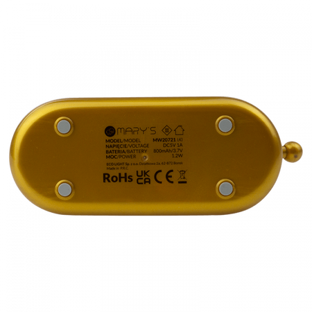 Lampka Nocna Dziecięca LED 1.2W 3000K Ciepła USB Akumulatorowa 800mAh Różowa TOSTER MARY'S