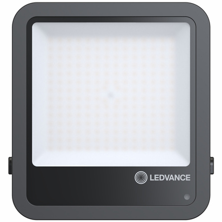 Naświetlacz LED Reflektor Zewnętrzny Lampa 125W 15000lm 4000K IP66 Czarny Z Czujnikiem Zmierzchu Floodlight Ledvance