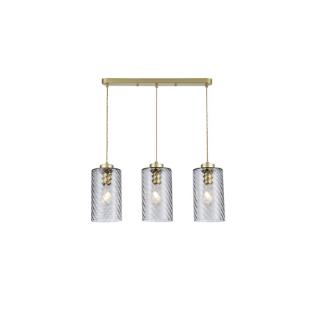 Lampa Wisząca Sufitowa 3x E27 Złoty Nowoczesny Sheila Rabalux