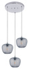Lampa Wisząca Sufitowa E27 Chrom Nowoczesny Monet Rabalux