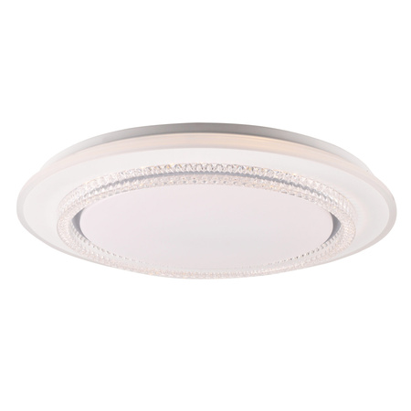 Plafon LED Oprawa Sufitowa 72W 8000lm CCT 120° Biała IP44 Pilot Ściemnialna Adela Sanico Goldlux