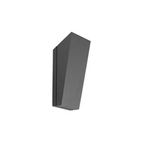 Lampa Ogrodowa Zewnętrzna Kinkiet Elewacyjny LED 3W 140lm 4000K IP65 Antracyt Nowoczesny Temse Rabalux