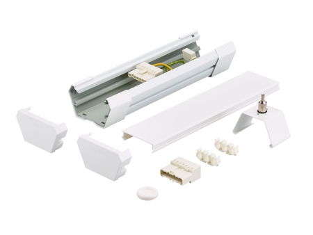 Oprawa Natynkowa CoreLine Trunking Gen2 LL200Z MB-SW 2xEP CU9 WH Liniowa 27cm Biała PHILIPS