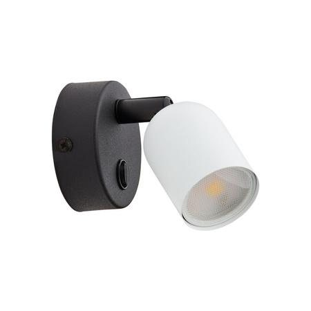 Lampa Ścienna Kinkiet TOP BLACK/WHITE Ruchoma Czarno-Biała Nowoczesna GU10 6271 TK Lighting