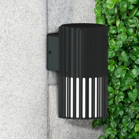 Kinkiet Ścienny Lampa Elewacyjna Zewnętrzna E27 Szary IP54 Kuusamo Sanico Goldlux