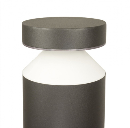 Lampa Ogrodowa Zewnętrzna Elewacyjna KINKIET LED Delta DL-K100 6W 440lm 4000K Neutralna Su-Ma