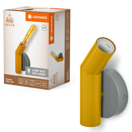 Lampa Ścienna Dekoracyjna Kinkiet Oprawa Natynkowa E27 Wielokolorowy Decor Ledvance