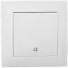 Łącznik Włącznik Krzyżowy Pojedynczy Jednobiegunowy Podtynkowy Wesa IP20 Biały