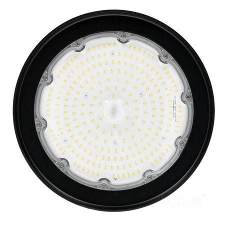 Oprawa Przemysłowa Lampa LED High Bay 150W 21000lm 4000K Neutralna Czarna IP66 IK10 Rio Pro Kobi