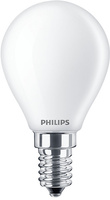 Żarówka LED Kulka E14 P45 6.5W = 60W 806lm 2700K Ciepła Filament Mleczna PHILIPS