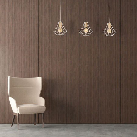 Lampa wisząca sufitowa WILL 3x E27 LOFT Biała Metal + drewno Milagro