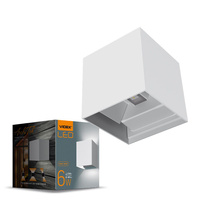 Kinkiet Ogrodowy Lampa Elewacyjna Zewnętrzna LED 6W 580lm 2700k Ciepła Biała ERIC Videx