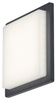 Lampa Ogrodowa LED Kinkiet Elewacyjny ONTARIO 8W 4000K IP65 Kwadratowa Biała Antracyt RABALUX