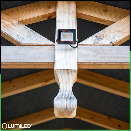 Naświetlacz LED ZUNA2 20W 1800lm 6500K IP65 Czarny LUMILED