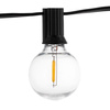 Girlanda Solarna Ogrodowa 30x LED Ozdobne Kuleczki 15,17m Ciepła 3000K + Pilot CALLIS LUMILED