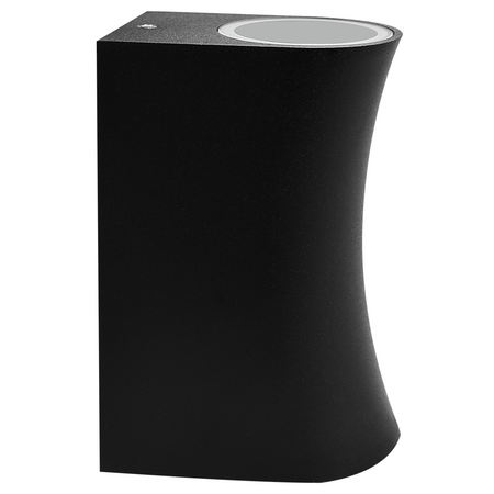 Kinkiet ogrodowy LED 2x GU10 BOSTON PODWÓJNY CZARNY GOLDLUX (Polux)