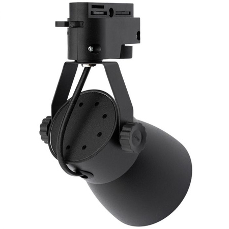 Zestaw Szyna Oświetleniowa Szynoprzewód 2m + 4x Reflektor Szynowy LED Lampa GU10 Czarno - Złota