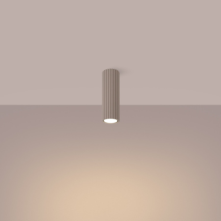 Oprawa Natynkowa GU10 Aluminiowa Taupe Karbon Deep Space SL.1771 Sollux