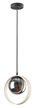 Lampa Wisząca Sufitowa E14 Brązowy Nowoczesny Peyton Rabalux