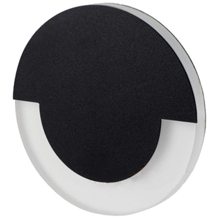 Oprawa Schodowa Dekoracyjna LED SOLA Czarna 0,8W 13lm 3000K Ciepła 12V Kanlux