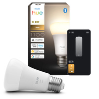 Żarówka LED E27 A60 9.5W = 75W 1100lm 2700K Biała Ciepła SMART Inteligentna Bluetooth ZigBee White Philips HUE