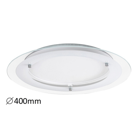 Plafon LED Lampa Sufitowa Oprawa Ścienna Natynkowa 18W 1700lm 4000K Biały Nowoczesny Lorna 3487 Rabalux