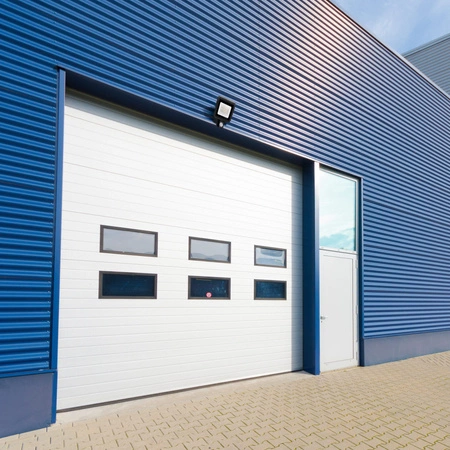 Naświetlacz LED 30W 2100lm 3000K Czarny z Czujnikem ruchu i zmierzchu GOLDLUX (Polux)