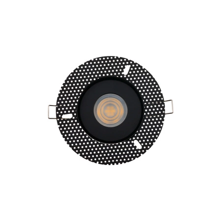 Oprawa Podtynkowa Sufitowa GU10 Czarna Wodoodporna IP44 ECHO 8372 Nowodvorski