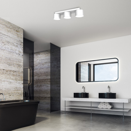 Lampa Sufitowa DIXIE Biała 3xGX53 Listwa Milagro