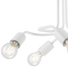 Lampa Sufitowa CHARLIE 5xE27 Biała LM-5.120 Lamkur
